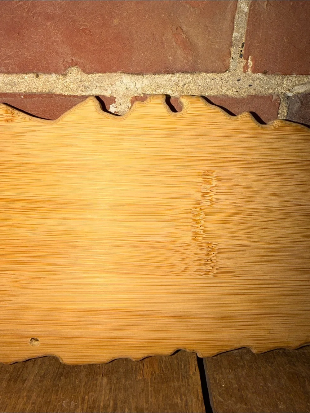Totally Bamboo Puerto Rico Shaped Cutting Board Charcuterie Serving Tray